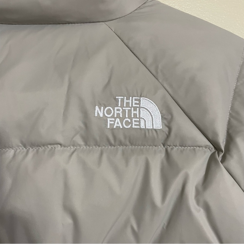 The North Face Women's Clay Gray Hydrenalite Puffer Jacket cropped small - Picture 6 of 7